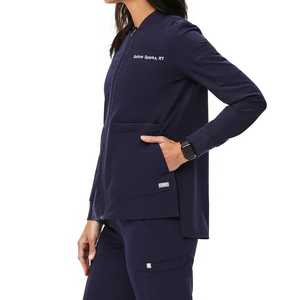 Chaqueta Quirúrgica para Mujer, Fabricada a Medida, al por Mayor, de Alta Calidad, Transpirable, Cómoda, con Logotipo Personalizado - Product Image 3