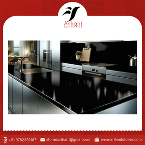 Premium Absolute Black <b>Granite</b> <b>Slabs</b> for Residential, Commercial, and Industrial Construction Projects - Product Image 6