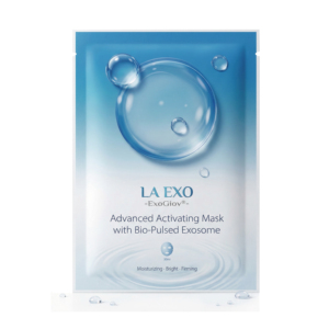 LA EXO Masque Hydratant Apaisant et Éclatant pour le Visage à l'Exosomes – Soin Nourrissant en Feuille - Product Image 1