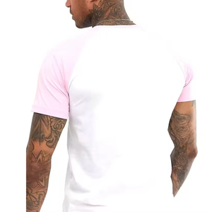 Custom Logo Men's Streetwear 100% Organic Cotton <b>Knitted</b> Eco-Friendly Short Sleeve T-Shirt & Shorts <b>Set</b> Summer Front Logo - Product Image 5