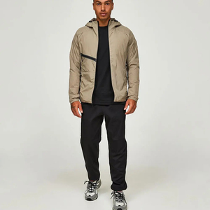 Vestes coupe-vent légères pour l'extérieur, grandes tailles, sur mesure, en tissu ripstop imperméable, respirantes, en nylon, pour hommes - Product Image 1