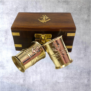 Juego de Vasos de Chupito de Metal Duradero, Vasos Pequeños de Acero Inoxidable para Bar y Viajes - Product Image 5