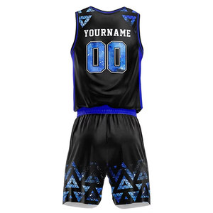 Uniforme de Baloncesto Ligero y Duradero Hecho de Poliéster y Tela de Malla, Adecuado para Partidos Competitivos y Prácticas Diarias - Product Image 3