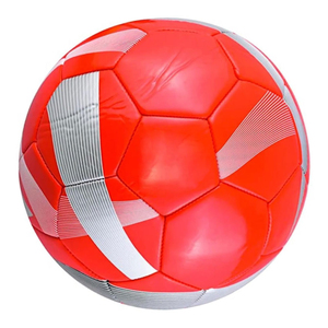 Ballon de football en cuir PU haute performance, personnalisé, 32 panneaux en PVC, taille 5, conception OEM avec logo pour les matchs, vente en gros - Product Image 1
