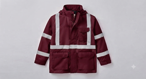 Veste de travail imperméable d'hiver pour hommes, haute visibilité, veste de sécurité personnalisée avec éléments réfléchissants, vêtements de travail pour ouvriers - Product Image 4