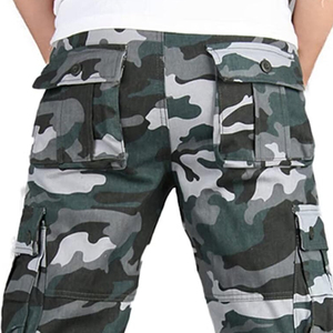 Venta Directa de Fábrica, Pantalones Cargo para Hombre, Nuevo Diseño Multibolsillos, Color Liso - Product Image 6