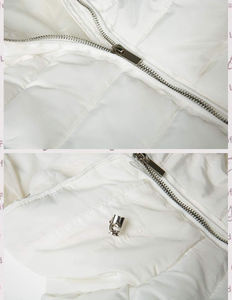 Chaqueta Acolchada Gruesa de Invierno para Mujer, de la Mejor Calidad, Nueva Colección, con Capucha y Cierre, Transpirable, Bordada y Tejida - Product Image 5