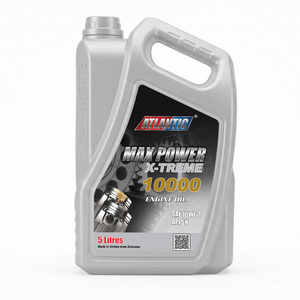น้ำมันเครื่องกึ่งสังเคราะห์สำหรับแข่งรถ10W-60รถ Atlantic Max Power Extreme SAE น้ำมันหล่อลื่นรถยนต์ API sn/cf ACEA A3/B4ซุปเปอร์คาร์ - Product Image 1