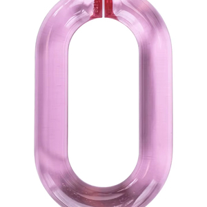 Chaînes en bois transparentes modernes style Art Déco |   Décoration murale colorée pour mariage, idéale pour la salle de bain - Product Image 1