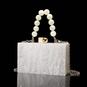 Bolso de Mano Hecho a Mano con Resina de la Mejor Calidad, con Botón de Cuentas, para Mujer, Ideal para Oficina, Fiestas, Eventos, Cumpleaños y Decoración - Product Image 3