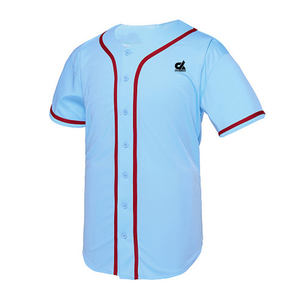 Camiseta de Béisbol Blanca Personalizada 2025 para Hombre, Uniforme de Equipo con Botones, Logotipo Bordado, Venta al Por Mayor - Product Image 3