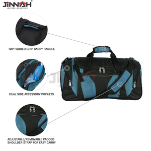 Sacs de sport personnalisés, sacs de sport de musculation avec compartiment pour chaussures, poche imperméable pour hommes, résistants à l'eau et durables - Product Image 2