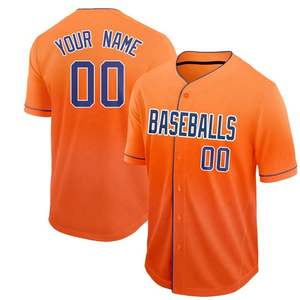 Servicios OEM, Diseño Personalizado, Jersey de Béisbol con Estampado Digital, Unisex, Manga Corta, Secado Rápido, Ropa Deportiva Transpirable para Softbol - Product Image 4
