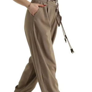 Pantalon de jogging personnalisé 2026 avec logo, unisexe, en coton bouclette, coupe ample, pour femme, pantalon de survêtement, jogger - Product Image 1