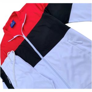Men's Two Piece Tracksuit Set Color Block <b>Zip</b> <b>Up</b> <b>Jacket</b> and Jogger Pants Sportswear - Product Image 4
