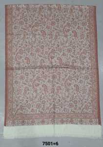 <b>WOOL</b> ACRYLIC BLENDED JAMAWAR SHAWL OR <b>SCARF</b> - Product Image 3