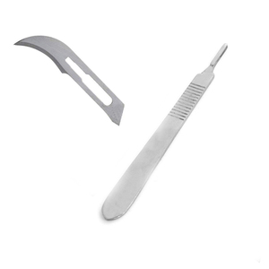 Manche de scalpel chirurgical en acier inoxydable, ensemble d'instruments médicaux réutilisables, manuel pour la chirurgie générale et orthopédique, Classe I, 1 an - Product Image 6