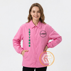 ปรับแต่งตามความต้องการ |   เสื้อแจ็คเก็ตผู้หญิงสไตล์กรีกคุณภาพสูง ปักลาย  บุด้วยผ้าไหมกันน้ำ ระบายอากาศได้ดี  ทำจากโพลีเอสเตอร์  แบรนด์ Kapa - Product Image 3