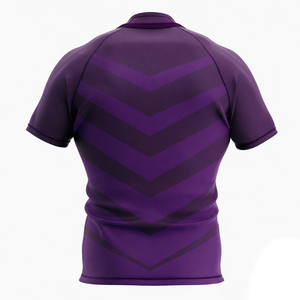 Camiseta de Rugby para Hombre, Manga Corta, Transpirable, Deportiva, de Alto Impacto, para Entrenamiento Deportivo, Juego en Equipo, al Aire Libre - Product Image 3