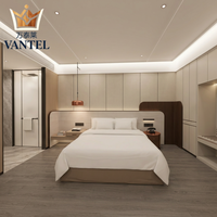 Solution de mobilier clé en main Vantel pour l'installation de meubles de chambre d'hôtel et les projets de construction hôtelière