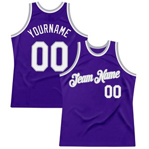 Maillot de basket-ball personnalisé sublimé violet avec nom d'équipe, débardeur unisexe en maille respirante pour toutes les saisons - Product Image 1