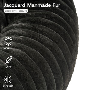 Camas para Perros Tipo Donut Ecológicas de Alta Calidad, Ultra Suaves, de Felpa, Cálidas, Lavables, Redondas, de Piel de Conejo, de Lujo - Product Image 2