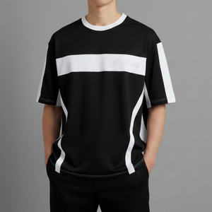 Men Oversize T Shirt Men Fashion Cotton <b>Baggy</b> Fit Streetwear Casual Wear Soft Lightweight Comfortable Daily Outfit - Product Image 1
