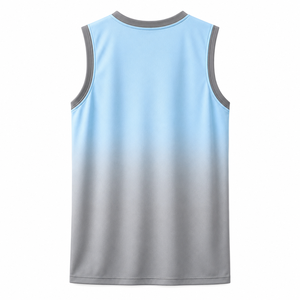 WARPRO Camiseta sin Mangas Unisex Azul Grisáceo, Transpirable, de Poliéster, para Todas las Temporadas, Cuello Redondo, Deportiva - Product Image 6