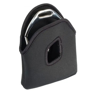 Nuevas Fundas de Neopreno Negras Personalizadas con Logotipo para Estribos, Cubierta Protectora Cómoda para Sillas de Montar para Caballos, Fácil Instalación - Product Image 1