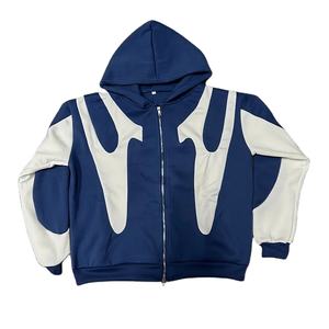 Sudadera con Capucha Gruesa 2026 |   Tinte Degradado Vintage |   Lavado Ácido Personalizado |   Diseño de Moda al por Mayor - Product Image 1