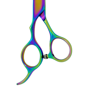 Ciseaux de coiffeur en cobalt, ciseaux à effiler en acier inoxydable pour la coiffure en salon et à domicile, ciseaux manuels en cobalt - Product Image 5