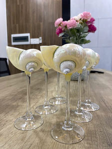 Listo para Enviar: Conchas Naturales Tridimensionales, Piezas de Concha en Forma de Flor, Accesorios para Manualidades, Decoración para Peceras - Product Image 6