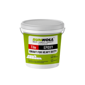SUNKOLL TILES EPOXY Tile Grout Heavy Duty Double Component High Performance Water-base Water Resistant Joint Filler <b>Construction</b> - Product Image 1
