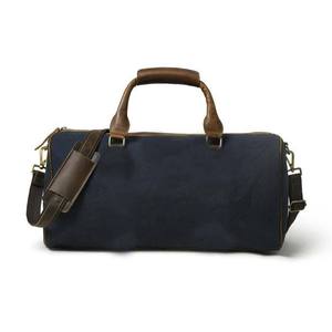 Bolsa de Viaje de Cuero Genuino, Gran Capacidad, Ligera, Portátil, con Cierre de Cremallera, para Viajes Deportivos - Product Image 2