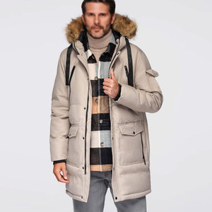 ราคาขายส่ง เสื้อพาร์กาผู้ชายสำหรับฤดูหนาว พร้อมบริการพิมพ์ลายตามสั่งและบริการ OEM เหมาะสำหรับการผจญภัยกลางแจ้งและสวมใส่ลำลอง - Product Image 2