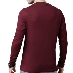 Camiseta Deportiva Personalizada para Hombre, Tejida, Ecológica, de Corte Holgado, Hombros Caídos, Cuello Redondo, Manga Larga, Tallas Grandes - Product Image 2