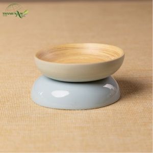 ชามไม้ไผ่ทรงรีแบบคลาสสิกเรียบง่าย พร้อมลายไม้ธรรมชาติที่เป็นมิตรกับสิ่งแวดล้อม และผิวสัมผัสนุ่มแบบด้าน - Product Image 5