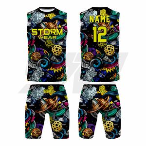 Uniforme de Fútbol Americano 7V7 de Fabricante, Sublimado, Diseño Único, Calidad Premium, Logotipo Personalizado, Último Diseño - Product Image 3