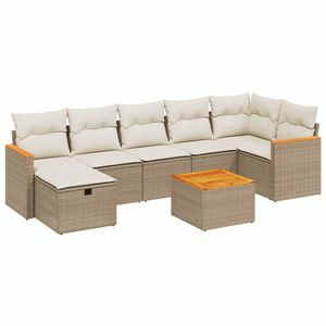Ensemble de canapés de jardin beige - Product Image 2