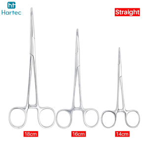 Straight Curved Shape Manual Steel Surgical Forceps, Best Quality Top Selling Custom Made Hemostatic Mosquito Forceps - Product Image 2