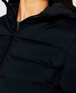 Women Winter Puffer Coat Canvas Material Windproof Breathable Factory Made Women's <b>Jackets</b> - Product Image 4