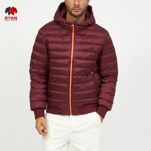 Chaquetas Acolchadas de Diseño Personalizado Ryan Pro Gear para Hombre con Logotipo Personalizado y Patrón Sólido - Product Image 4