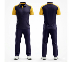 <b>Cricket</b> Team Uniform with Moisture Wicking Fabric | Men Women Youth <b>Cricket</b> Wears Polo Shirt and Trouser Full Team - Product Image 4