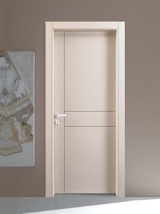 Puertas de Madera para Interiores de PVC y MDF de Lujo, Precio de Mayoreo Directo de Fábrica, para Dormitorios, Oficinas y Casas, Aislantes de Calor y Sonido - Product Image 3