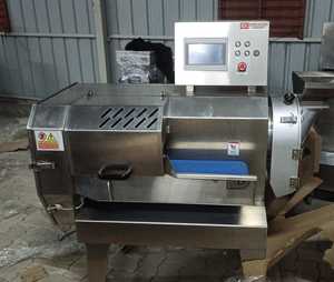 เครื่องหั่นผักสายพานลำเลียงอุตสาหกรรมเครื่องหั่นผักสแตนเลส2000กก. หั่นสลัดสลัดใบประหยัดพลังงาน - Product Image 1