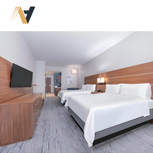 Ensemble de meubles de chambre d'hôtel de qualité commerciale moderne pour la rénovation de la chambre d'hôtes Holiday Inn - Product Image 3