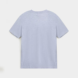 Camiseta Lisa Más Vendida, con Logotipo Personalizado Impreso, Cuello Redondo, de Alta Calidad, Transpirable, para Hombre, de Secado Rápido - Product Image 3