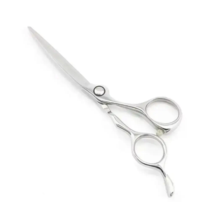 Ciseaux de coiffure professionnels, ciseaux de beauté en acier inoxydable de qualité supérieure avec lame droite tranchante et finition polie - Product Image 3
