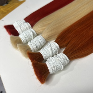 Nouvel arrivage de cheveux vietnamiens bruts à cuticule alignée Double tissage Extensions de cheveux humains droits et vierges en vrac - Product Image 3