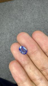 Zafiro Azul Natural de 2.75 Ct, Corte Ovalado, Piedra Preciosa Suelta Certificada, Azul Real, para Joyería Fina al por Mayor - Product Image 5